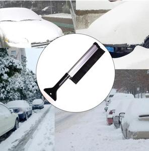 Rascador de hielo para coche, rompehielos para parabrisas, cepillo de limpieza rápida para vidrio, herramienta limpiadora de nieve, ventana automática, pala de cepillo para nieve de invierno - Product Image 3