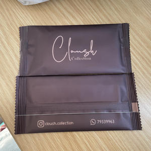 Lingettes nettoyantes humides pour les mains et le visage, non tissées, 1 pli, 19x20cm, sans produits chimiques agressifs, pour femmes, restaurants, hôtels, boutiques - Product Image 2