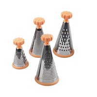 RVS 2-in-1 tafelmodel & handmatige rasp multifunctionele snijder voor fruit, groenten, kaas, keuken gadgets