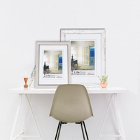 Cadre photo en MDF noir, blanc, or, argent, A0, A1, A2, A3, A4, 30x40, 40x50, 50x50, 50x70 cm, cadre en bois, grand cadre pour affiche, vente en gros