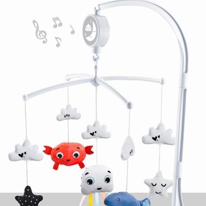 Móvil Musical Multifuncional de Plástico ABS para Cuna de Bebé Recién Nacido, con Batería, Juguete Suave, Campana Colgante para Cama de Bebé - Product Image 4
