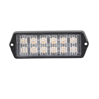 Permier Lichtblende Auto-Warnleuchte Krankenwagen R65 E-Kennzeichnung Feuerwehr Verkehr Blinkende Notfall-Armaturenbrett-LED Oberflächenmontage Neu