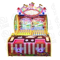 Machine de jeu d'arcade de bowling et de lancer de boules, machine de récompense de compétences de type carnaval, grand écran de 75 pouces, configuration personnalisée pour les lieux de divertissement familial et d'arcade