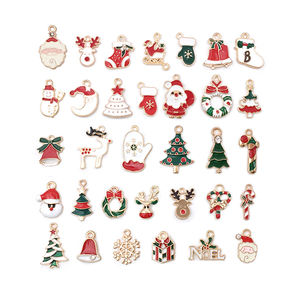 Último diseño, artesanías de Metal festivas, nuevo diseño personalizado, broche esmaltado de Navidad, Pin, insignia bonita - Product Image 1