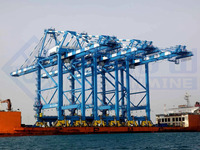 Grue de quai électrique de type STS 100T avec moteur, hauteur de levage de 50 m, certifiée CE pour l'expédition internationale