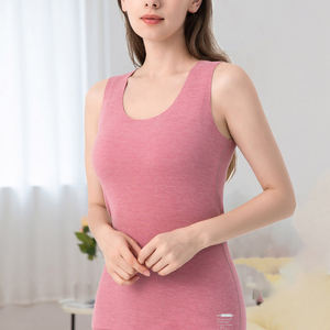 Yiyi เสื้อแขนกุดคอกลมให้ความอบอุ่นคุณภาพสูงสำหรับฤดูหนาวถุงน่องเนื้อนุ่มยืดหยุ่นสูงอบอุ่น - Product Image 6