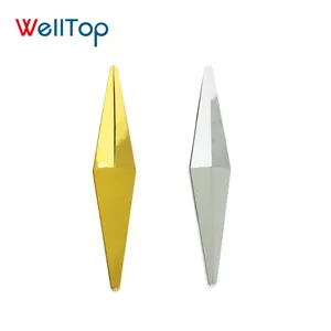 03,1302-1 WELLTOP, recién llegados, accesorios para muebles, conectores de sofá modernos, botones decorativos, soportes de plástico en forma de V