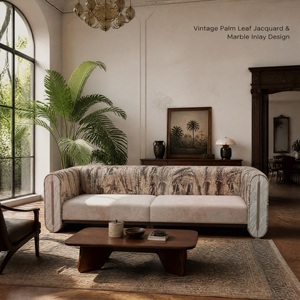 Sofá Compacto de Tela JM de 2 Plazas 2100x880x800mm |   Uso en Salas de Estar de Apartamentos Pequeños |   Personalizable por OEM |   Apto para espacios pequeños - Product Image 3
