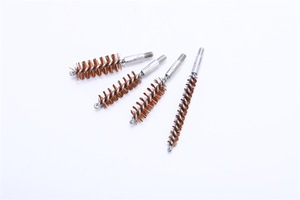 ชุดดูแลรักษาปืนพลาสติกขนาด .22/.38/.45 ระดับพรีเมียม, กล่อง EVA สีดำแบบซิป + แปรงผสมทองเหลือง/ไนลอน สำหรับงานบำรุงรักษาภายนอกอาคารในชีวิตประจำวัน - Product Image 4