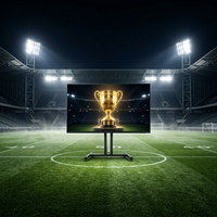 Televisor Inteligente Android LED de 100 Pulgadas con Pantalla Plana Retroiluminada, Definición 4K HD, OEM Personalizado para Hoteles, para Entretenimiento en Pantalla Grande