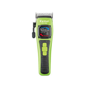 Tondeuse à cheveux électrique Kemei Km1862, 7000-9000 tr/min, écran LCD, chargement USB, outil de coupe de cheveux professionnel pour hommes - Product Image 2