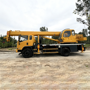 Truk Derek Teleskopik Bergerak 8 Ton 10 Ton Truk Derek Lorry Truk Derek Bergerak untuk Medan Berat - Product Image 5