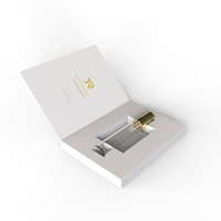Vente en gros de 3-10ml mini flacons vaporisateurs en verre contenants d'échantillon de parfum/huile rechargeables boîte en papier écologique petites bouteilles emballées