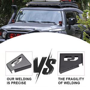 Tại Chỗ Bán Buôn Cowl Ánh Sáng Chân Đế Một Trụ Cột LED Vỏ Lái Xe Ánh Sáng Núi Khung Xe Mui Xe Khung Giá Cho Toyota Fj Cruiser - Product Image 6