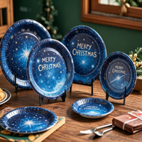 Assiettes jetables biodégradables en pulpe, vaisselle en fibre de bambou, plateaux à gâteaux en papier de qualité alimentaire, soucoupes, logo personnalisable, vente en gros