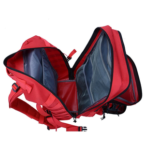 Sac à dos tactique pour hommes de qualité supérieure Oxford imperméable 45L 50L avec cadre rouge fermeture à glissière cadre interne Mochila Vermelha - Product Image 2