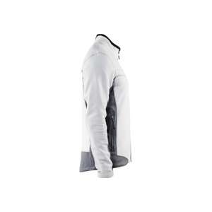 BLAKLADER-Veste polaire Micro 499710101094S Blanc/Gris-EAN 7330509619575 VESTES DE TRAVAIL VESTES D'HIVER SOFTSHELL ET REMBOURRÉES - Product Image 4