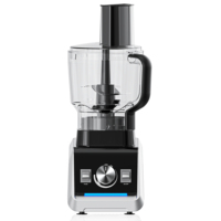 12-in-1 Licuadora Blender Machine 1500W Elektrische Voedselprocessor, Heavy Duty Commerciële Mixer en Blender, Sapcentrifuge