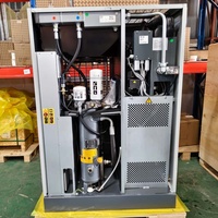 Compresseur d'air à vis à injection d'huile à vitesse variable Atlas Copco GA15 VSD Plus FF 15 kW 20 CV avec sécheur intégré