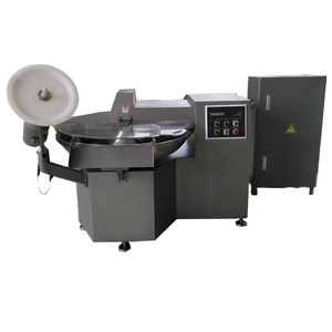 Coupe-vacuum industriel pour viande 20L-550L, hachoir à bol en acier inoxydable, mélangeur automatique de viande pour saucisses - Product Image 1