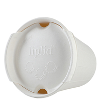 Couvre-tasses à café écologiques en bagasse de canne à sucre de 90 mm, conçus pour la consommation en déplacement
