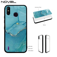 Coque de téléphone personnalisée en TPU 2D avec côtés en caoutchouc lisse, sublimation, impression OEM, antichoc, étanche pour Infinix Smart 4/5 Hot