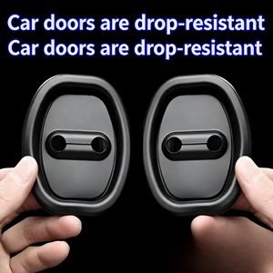 Protetor de Fechadura de Porta de Carro em Silicone, Capa Universal Antirruído e Antiferrugem para a Maioria dos Veículos - Product Image 1