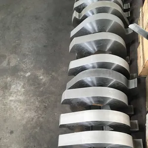 Lama per trituratore di pneumatici in plastica per riciclaggio di schiacciatori ad alta resistenza all'usura