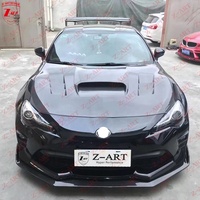 Z-ART 2013-2020 GT86 Capot Moteur en Fibre de Carbone pour Toyota 86, Cache Moteur en Fibre de Carbone pour Toyota GT75, Pièces Auto