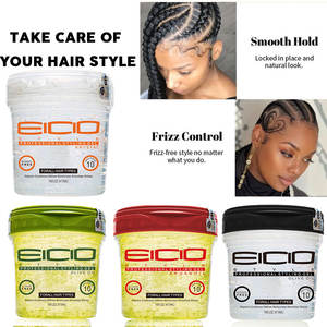 OEM/ODM Precio de fábrica ECO Style Gel Olive Oil Styling Gel Support 473ml ECO Hair Gel - Product Image 3