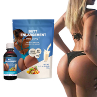 Ensemble de Grossissement Naturel des Fesses en Gros pour des Courbes et un Soutien des Hanches et des Fesses