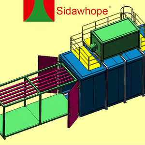 Revêtement en poudre électrostatique industriel au GPL Four par lots/Four <span class=keywords><strong>de</strong></span> durcissement en poudre/Four à revêtement en poudre - Product Image 4