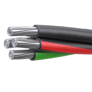 Kabel SIP, kawat Multi Core 2x16mm terisolasi pendukung sendiri (SIP)