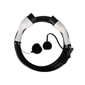 Pistola de carga de coche de nueva energía estándar europeo 16A/32A Cable de carga de doble cabeza monofásico dual/trifásico - Product Image 3