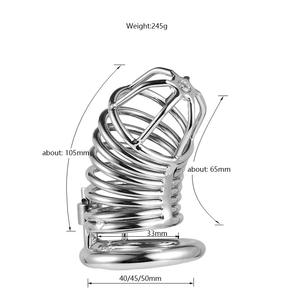 Cincin baja tahan karat dapat disesuaikan kandang unggas dapat dilepas untuk burung tahan karat kandang ayam kunci Penis untuk ayam <span class=keywords><strong>Cockatiel</strong></span> - Product Image 4