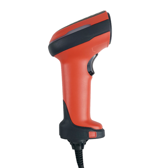 Handheld Industrial 1D/2D Barcode Scanner with QR Code Reading and Stand Stock