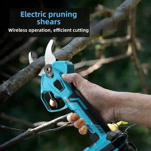 Potentes Tijeras de Podar Eléctricas Inalámbricas con Batería de Iones de Litio, Cuchillas de Acero al Carbono y Mango Recargable de ABS - Product Image 4