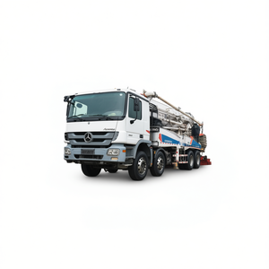 Mercedes Actros 4141 Chassis 48m Concrete <b>Pump</b> Truck Used - Product Image 3