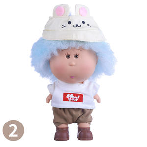 Nueva Muñeca Española Mia de 18 cm, Muñeca de Vinilo, Lindas Figuras, Cabello Rizado Ruso, Muñeca Rubia con Piel Negra, Regalos DIY para Niñas - Product Image 3