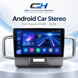 เครื่อ<span class=keywords><strong>ง</strong></span>เล่นดีวีดีติดรถยนต์สำหรับ Honda Freed 1 ปี 2008 - 2016 พว<span class=keywords><strong>ง</strong></span>มาลัยขวา ขนาด 10.2 นิ้ว พร้อมระบบนำทาง GPS Android - Product Image 1