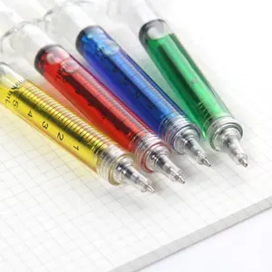 بالجملة كيد الكرة القلم-الترويجية طالب إمدادات حقنة الإبداعية قلم جاف بلاستيكي لطيف الاطفال القلم