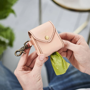 Sac de friandises en cuir PU pochette de friandises pour dressage de chiens porte-sac pour chiens sac de cadeaux pour animaux de compagnie meilleur distributeur de sachets de caca - Product Image 4