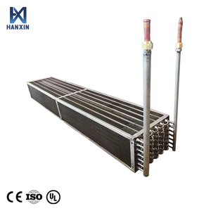 Échangeur de chaleur <span class=keywords><strong>à</strong></span> ailettes <span class=keywords><strong>en</strong></span> acier inoxydable haute performance personnalisable HANXIN, ailettes <span class=keywords><strong>en</strong></span> aluminium revêtues d'époxy pour usage industriel - Product Image 1