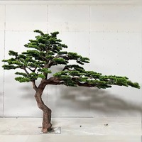 NINI Factory Vente en gros Arbre Bonsaï Artificiel en Pin Moderne Fait Main Écologique et Imperméable pour la Remise des Diplômes et Noël