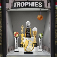 Plaque en cristal transparent en gros, forme de boule, plaque de récompense écologique, best-seller à Dubaï