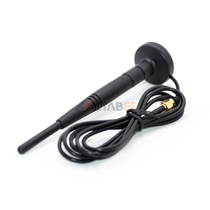 <span class=keywords><strong>Antena</strong></span> de doble banda WiFi <span class=keywords><strong>2</strong></span>.4G 5.8G tipo pato de goma 4G 5G LoRa UHF 3dBi 5dBi con base magnética para SMA Macho 3 metros - Product Image 4