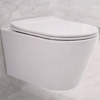 WC commercial de qualité supérieure avec chasse d'eau Tornado, cuvette en céramique décorative pour intérieur, coloris assorti pour la maison