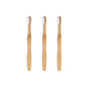 Brosse à dents en bambou naturel écologique 100% naturel avec logo personnalisé arc - Product Image 2