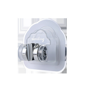 Whirlwind Suction Cup Shower Head Holder Adjustable No Drilling Required Wall Mount For Bathroom - Product Image 5