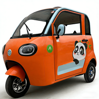Tricycle Électrique Dudu Haute Puissance pour Deux Personnes, 72V 3000W 5000W, avec Cabine de Conduite, pour Usage Commercial